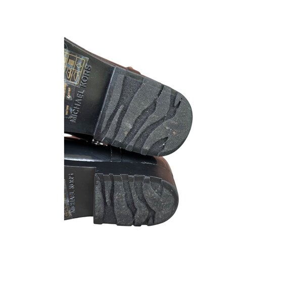 Michael Kors Women's Black Glossy Rain Harness Boots Size 9  Waterproof - Picture 10 of 10